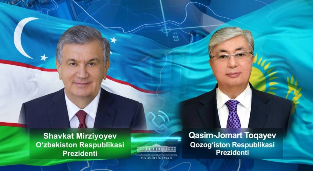 The Presidents of Uzbekistan and Kazakhstan discuss current issues of practical interaction